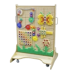 Панель "STEM-Стена" Masterkidz на передвижном основании, 860x1250 мм