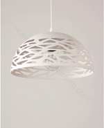 Pendant design lamp Kelly Cluster by Studio Italia Design (White/hemisphere)