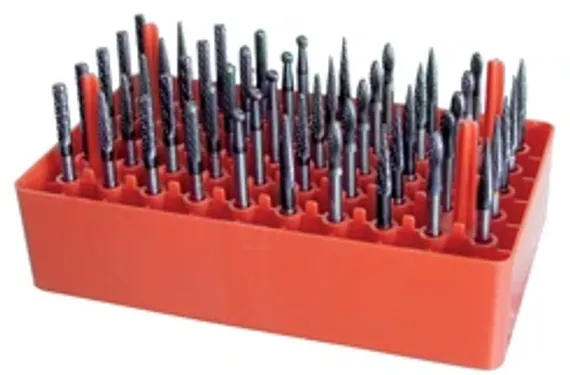 Набор борфрез с покрытием Blue-Tec из 5 шт., Karnasch, арт. 11.4926