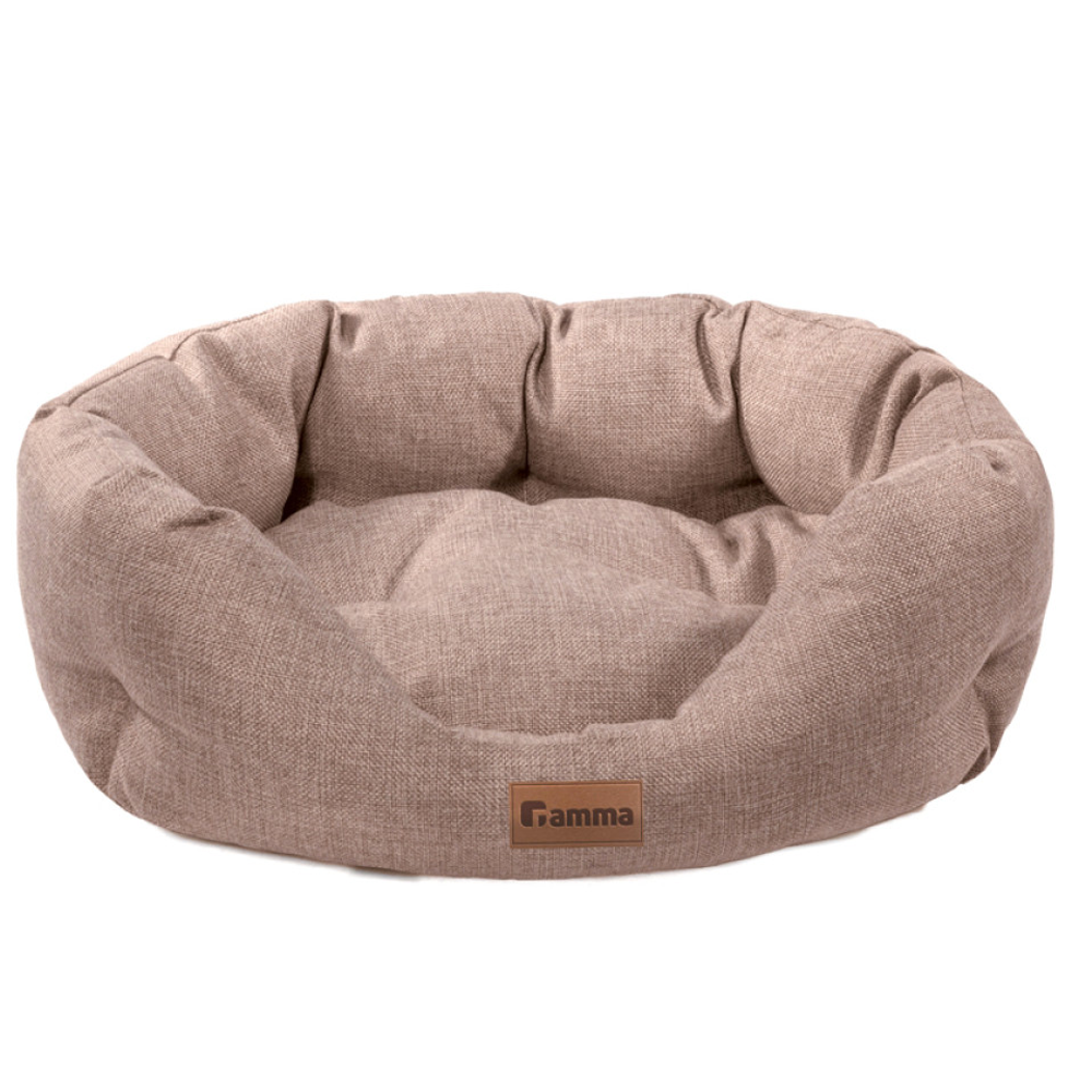 Gamma Лежанка овальная "Кижи Гранд", 600*470*210мм, бежевый (31932086)