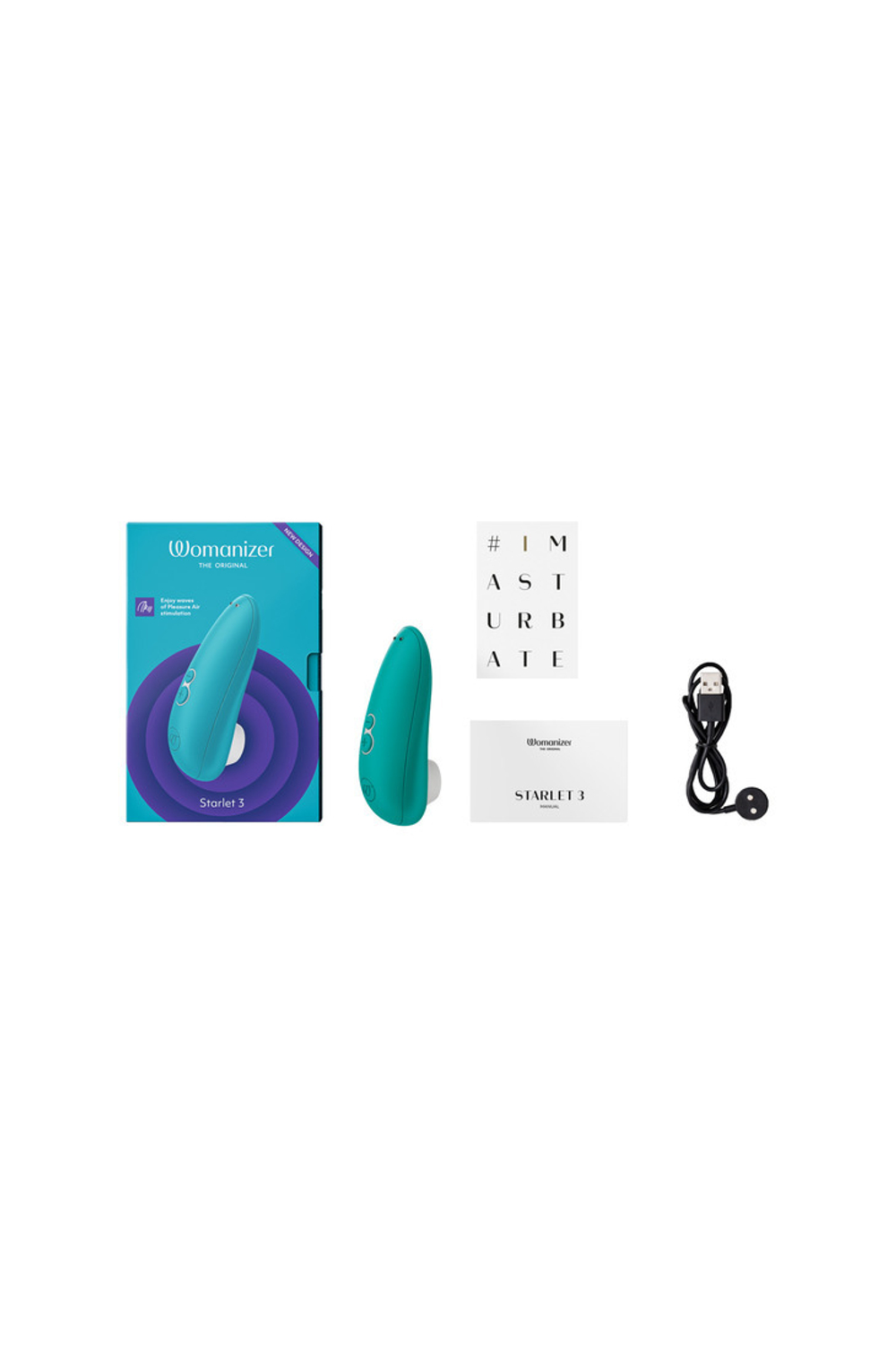 Womanizer Starlet 3 – бесконтактный стимулятор клитора (бирюзовый)