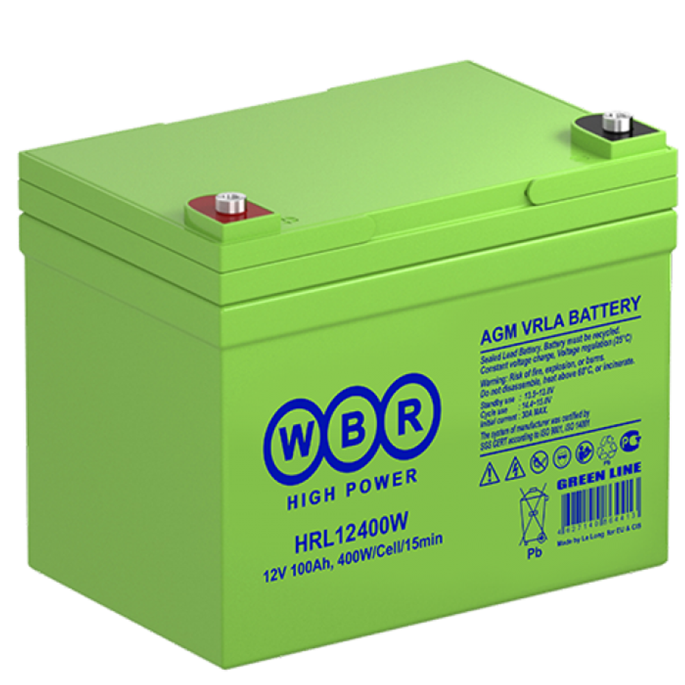 Аккумулятор WBR HRL12400W ( 108Ач / 12В ) AGM