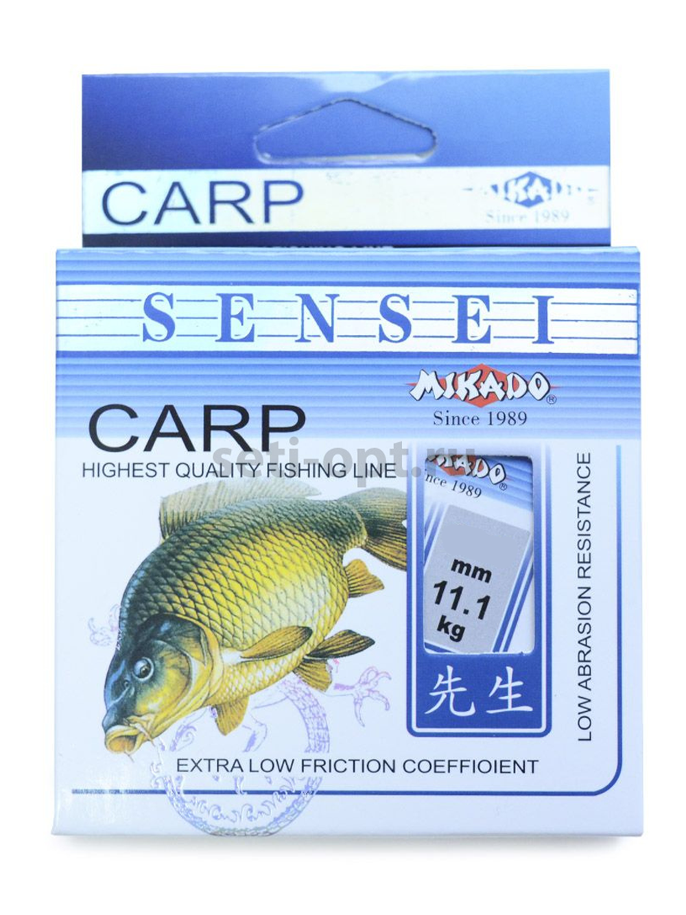 Леска Mikado "Sensei Carp" 100 м 0.20, (уп/10шт)