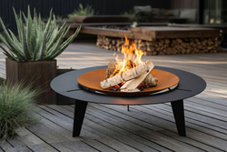Чаша для костра Up!Flame STEEL CUP 850 UNIQ black