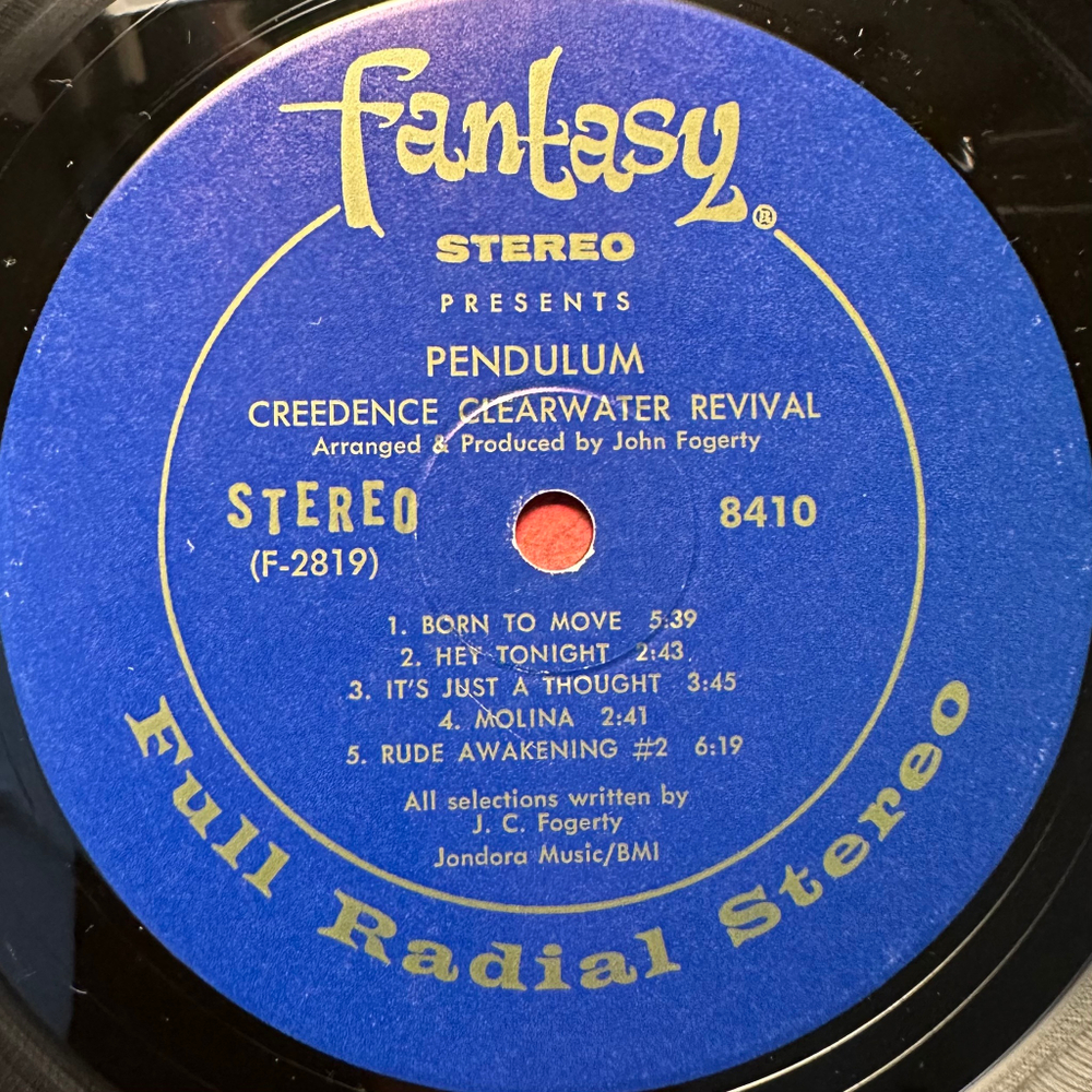 Creedence Clearwater Revival - Pendulum (США 1970г.)