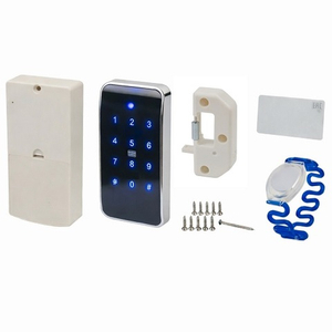 Замок мебельный электронный TAB IC-008 ключ синий