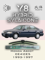 Щетки стеклоочистителя HUOYE Y8 550/475 мм на Honda Ascot | Hook/J-Hook