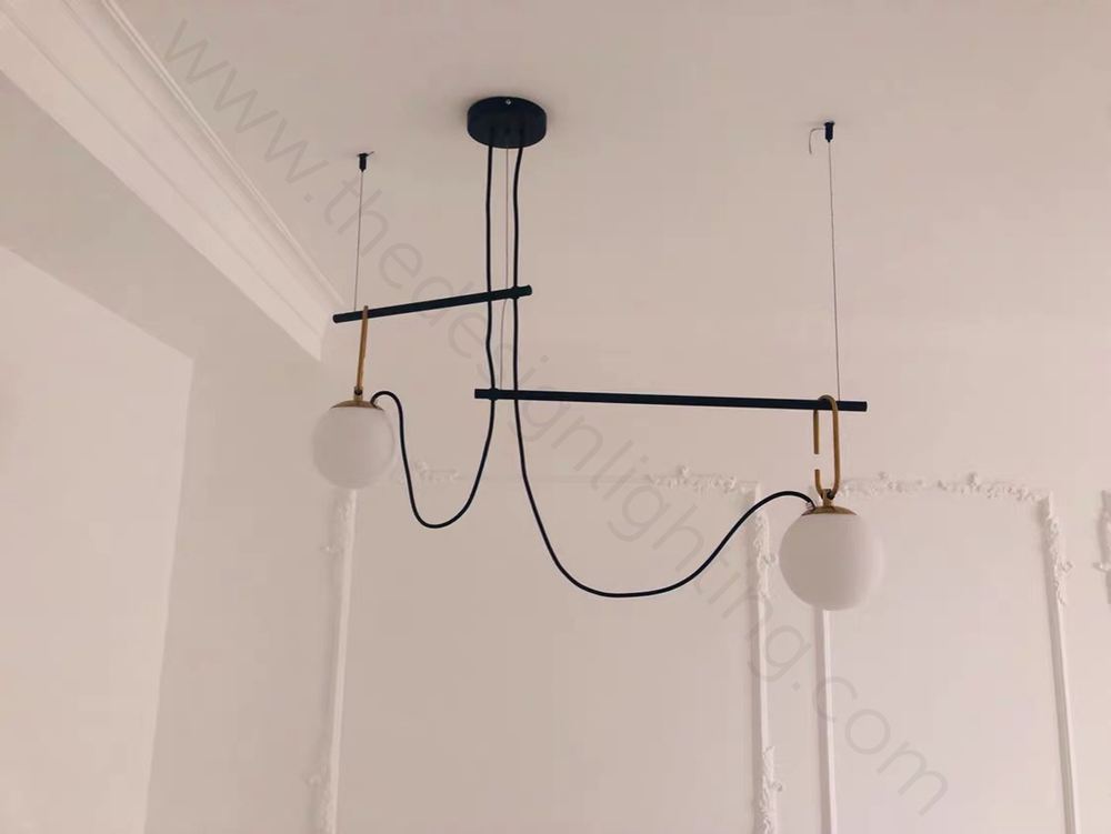 Pendant design lamp NH Cluster by Artemide