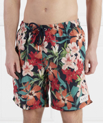 Шорты для плавания LC FLORAL PRINT Gant - красный(922316203)