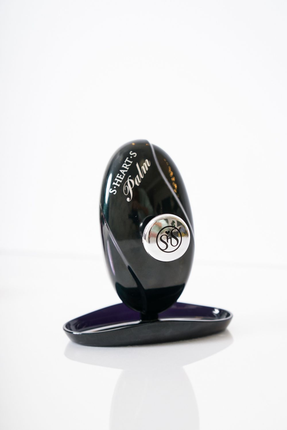 S-HEART-S Расческа Scalp Brush Palm (чёрная)