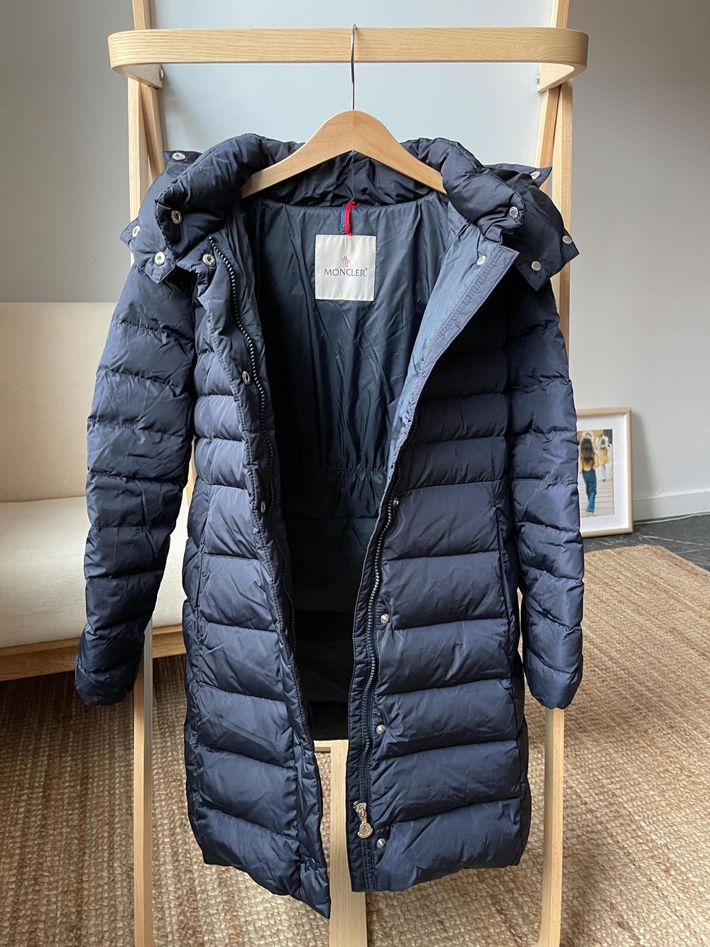 Пуховое пальто Moncler