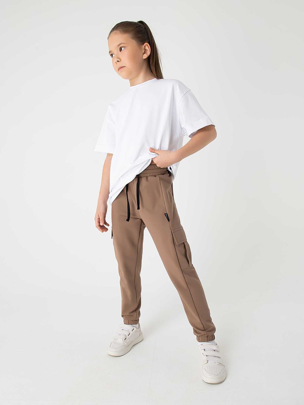 Джоггеры карго "Кокос" облегченные