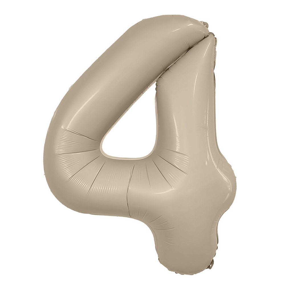 Цифра 4 крем мистик 40" Agura