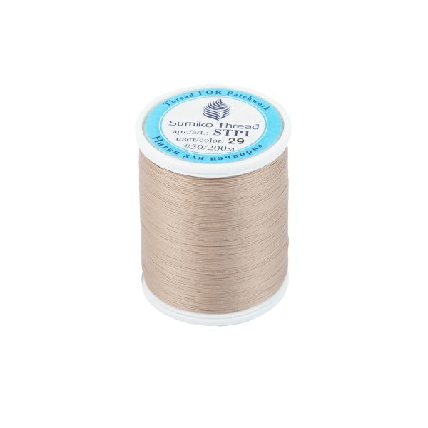 Нитки для пэчворка SumikoThread 200 м, (219 ярд), 29 т.бежевый