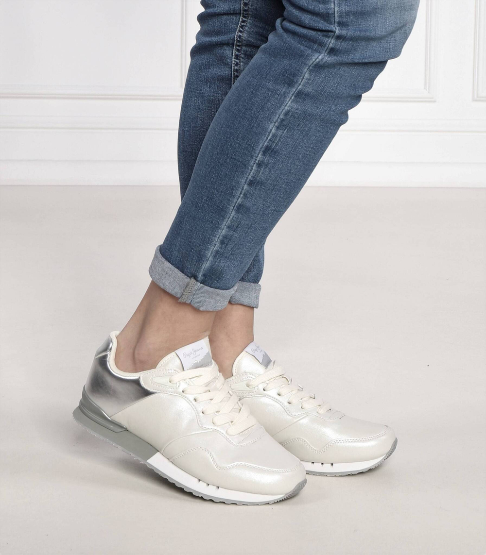 Кроссовки LONDON PART W Pepe Jeans London - кремовый(PLS31465)