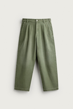 БРЮКИ ЧИНОС BAGGY FIT СО СКЛАДКАМИ — ZARA
