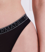Трусики 2 пары LADIES KNITTED Emporio Armani - черный(163333 3R221)