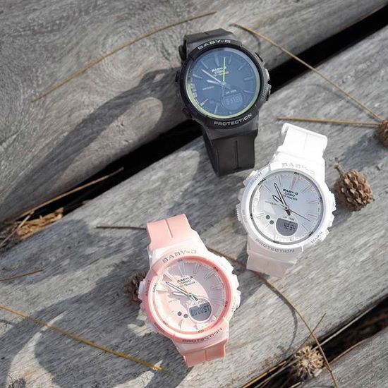 Наручные часы Casio Baby-G BGS-100-7A1 с шагомером