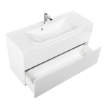 Тумба подвесная с раковиной BelBagno MARINO-H60-1100-2C-SO-BL-P