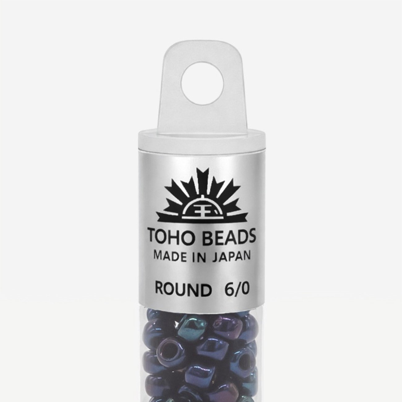 Японский бисер TOHO Round 6/0 (№82), металлизированный, непрозрачный глянцевый