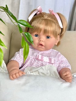 Кукла для девочки мягконабивная 62см Дульзона (8049S)