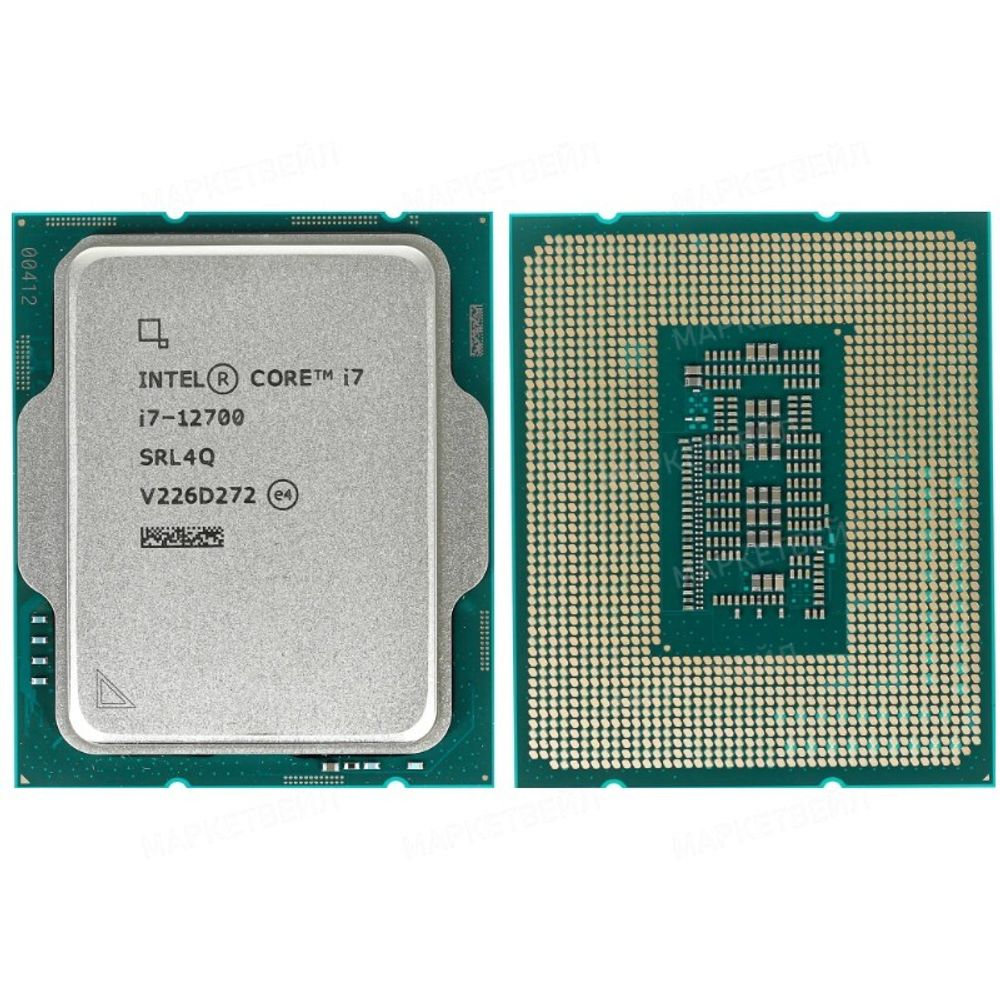 Процессор Intel Core i7-12700 (2.1GHz/25MB/12 cores) LGA1700, TDP 65W, OEM