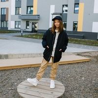 Бомбер удлиненный "ONYX" подростковый