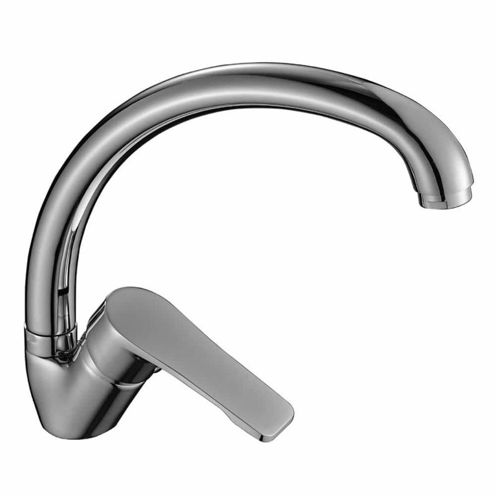 DR39021 Смеситель одноручный для кухни с высоким повортным изливом, хром DR39021 Смеситель одноручный для кухни с высоким повортным изливом, хром
