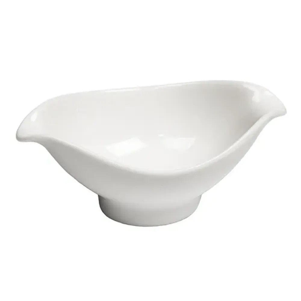 Соусник 65 мл 10,2*6 см h4 см Mini Mix овальный белый фарфор P.L. Proff Cuisine [6]