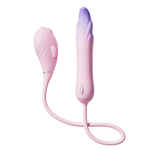 Двусторонний гибкий вибромассажер с вакуумной стимуляцией BeYourLover Ariel Mermaid Dual Stimulator with Suction, Waving Motion & Vibration for G-Spot & Clitoral Stimulation