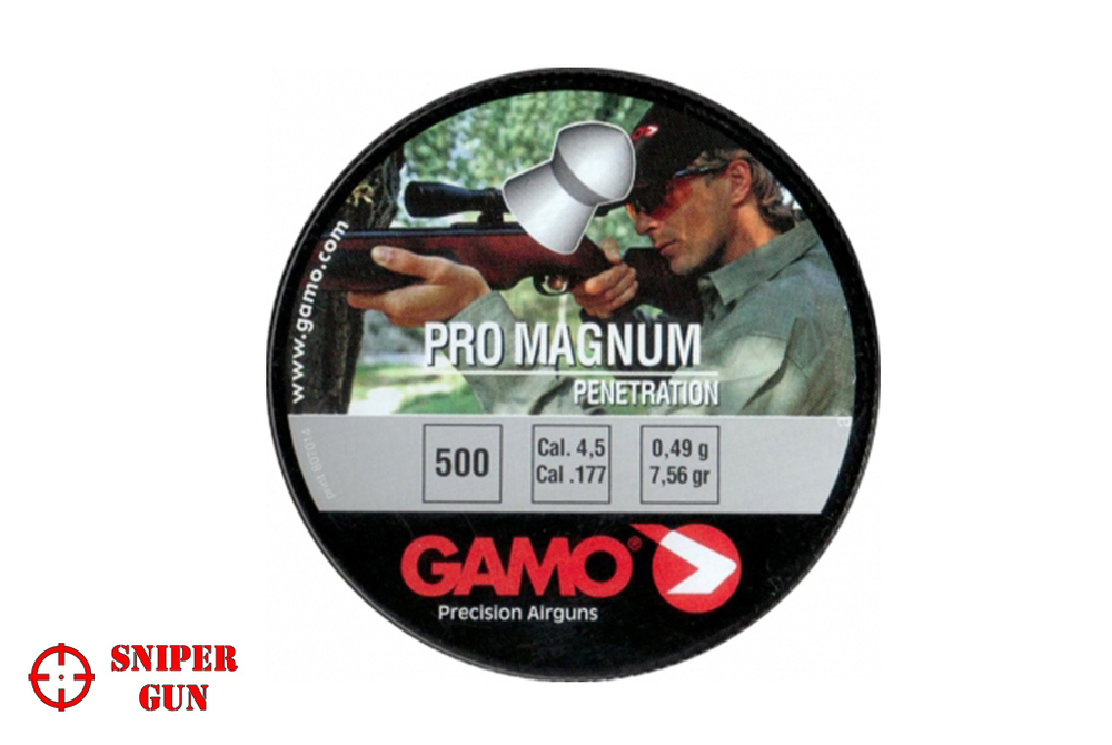 Пули пневматические Gamo Pro Magnum 4,5 мм (500 шт) 6321734-IP