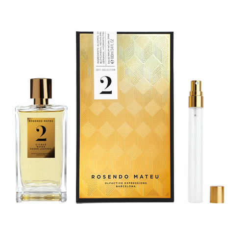 Распив ROSENDO MATEU 2 Citrus Wood Suede Leather edP 1ml