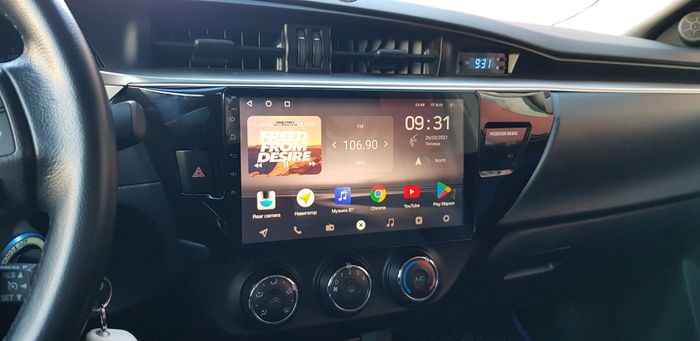 Магнитола для Toyota Corolla 2013-2016 - Kuberg OL-1603 IPS, Android 10, 4G SIM-слот