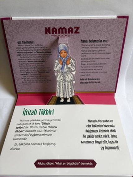 Namaz qılmağı öyrənirəm