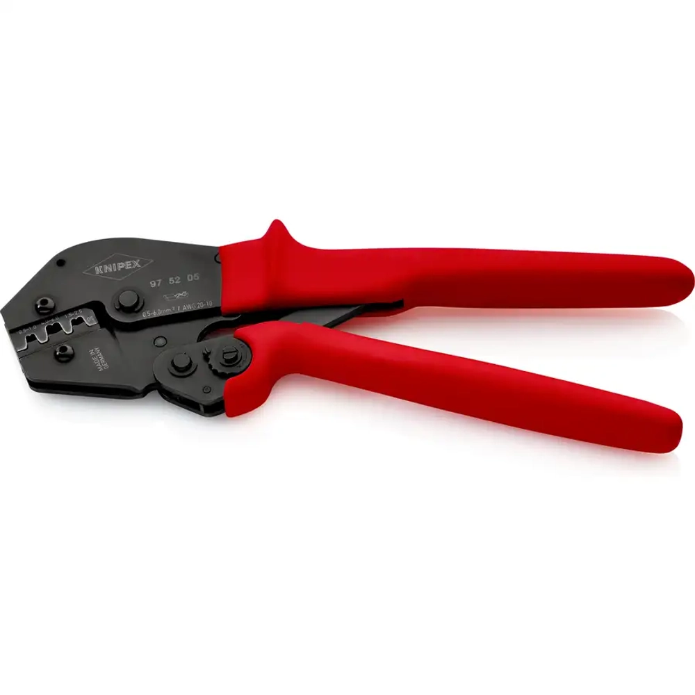 Клещи зажимные для опрессовки чернёные 250 мм Knipex 97 52 05 SB