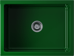 Мойка Omoikiri Mikura 61-RG Glossy Natceramic/royal green глянцевый
