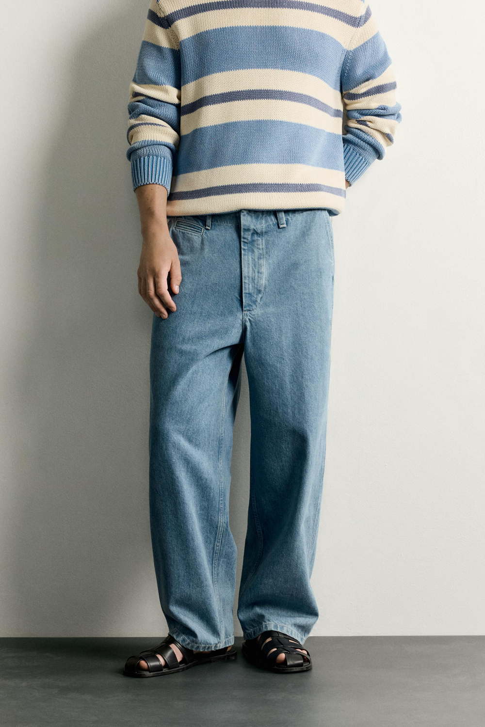 ДЖИНСЫ ЧИНОС STRAIGHT FIT — ZARA