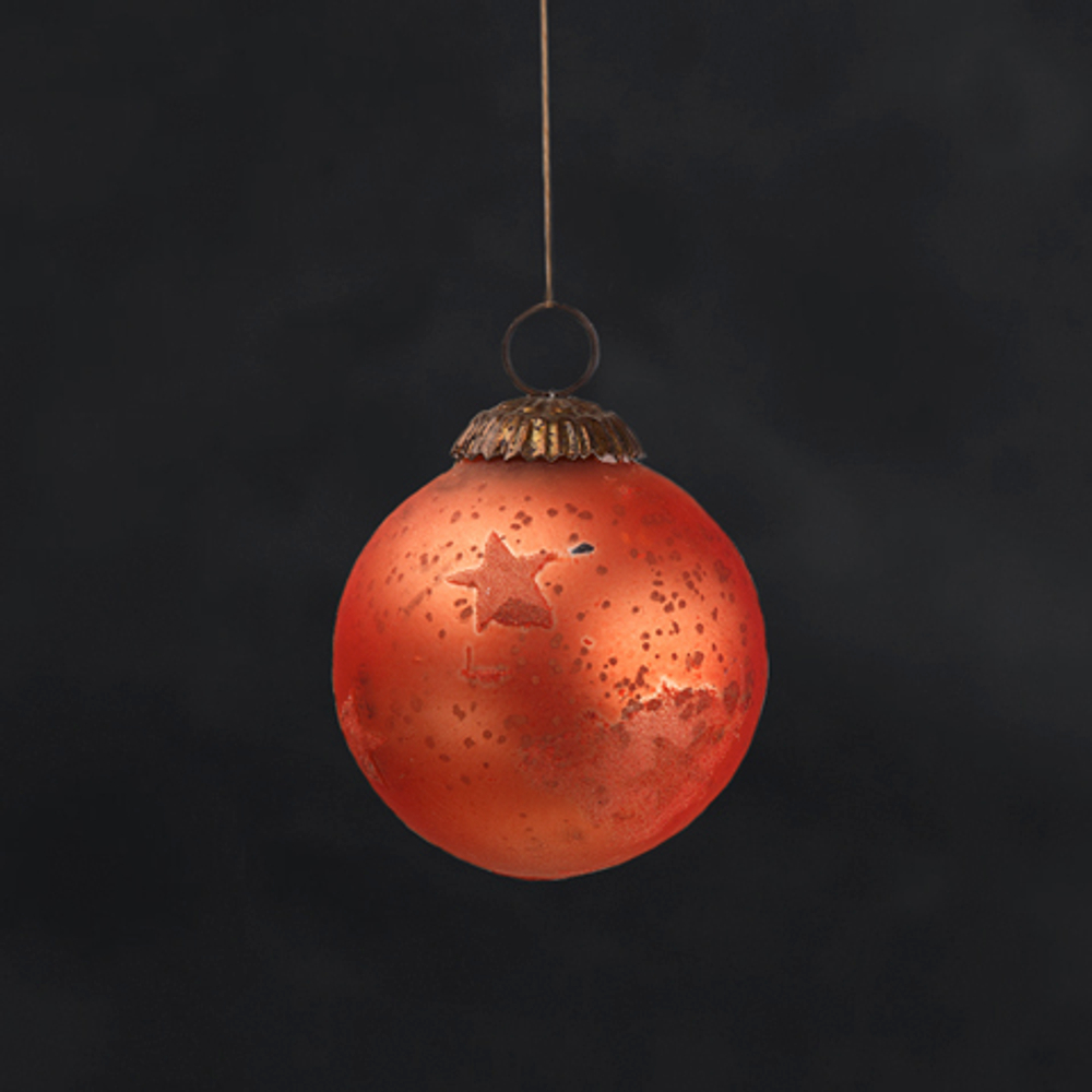 Новогодняя игрушка шар Restoration Hardware ATJ 449