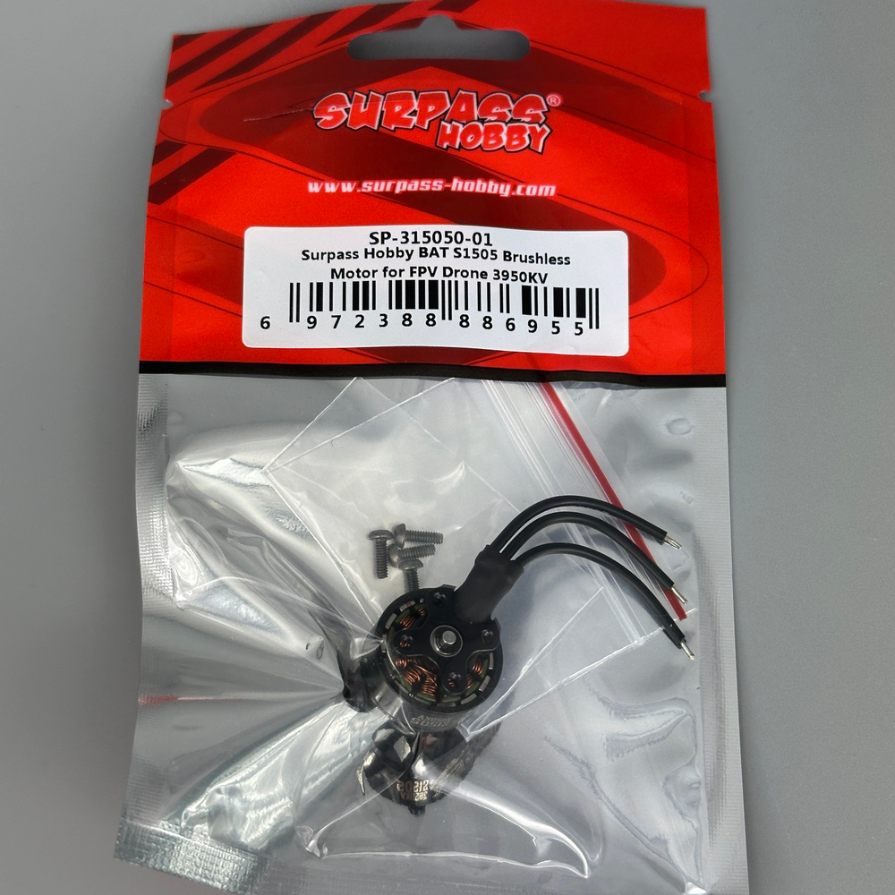 Мотор SURPASS HOBBY S1505/3950KV
