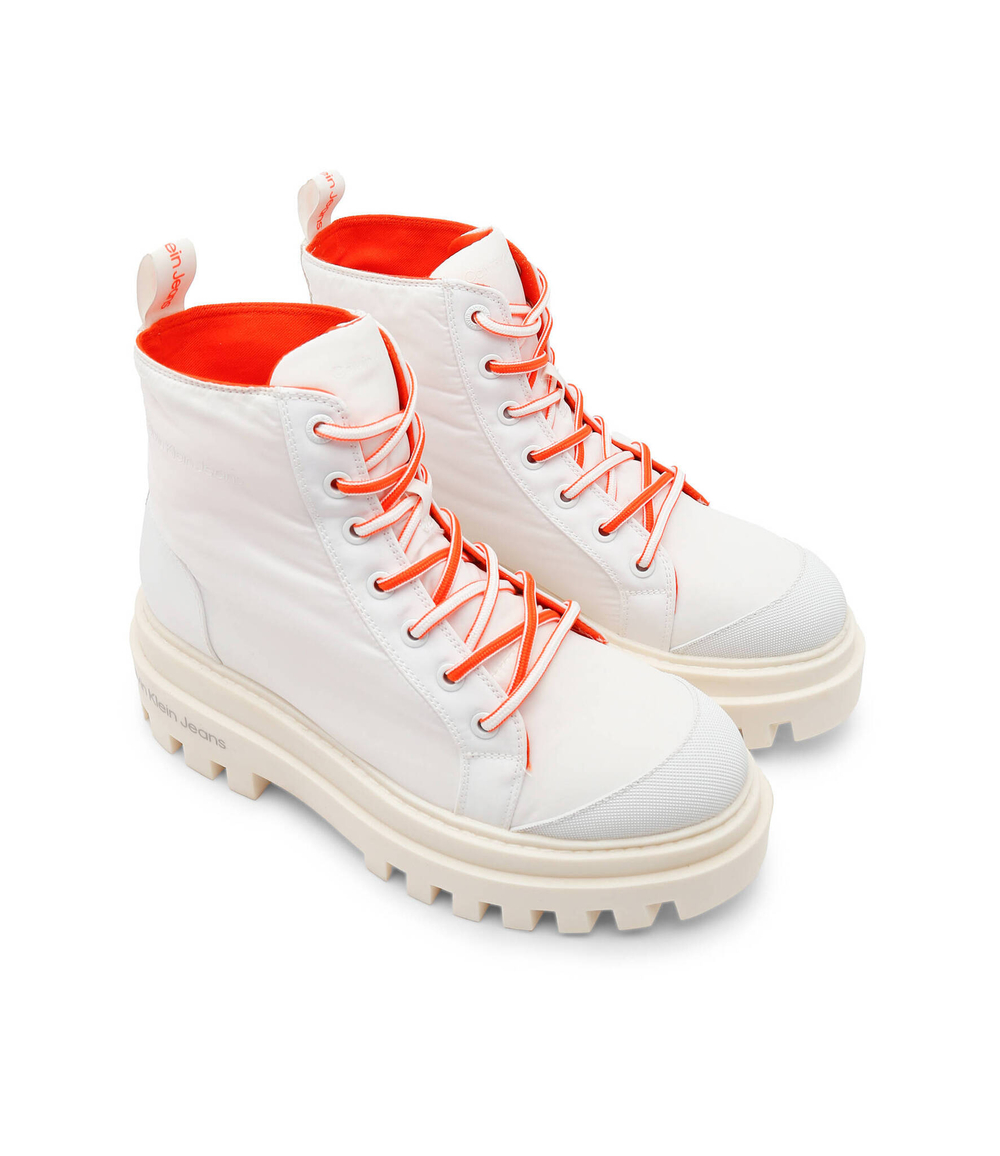 ботильоны toothy combat boot softny CALVIN KLEIN JEANS - кремовый(YW0YW00948)