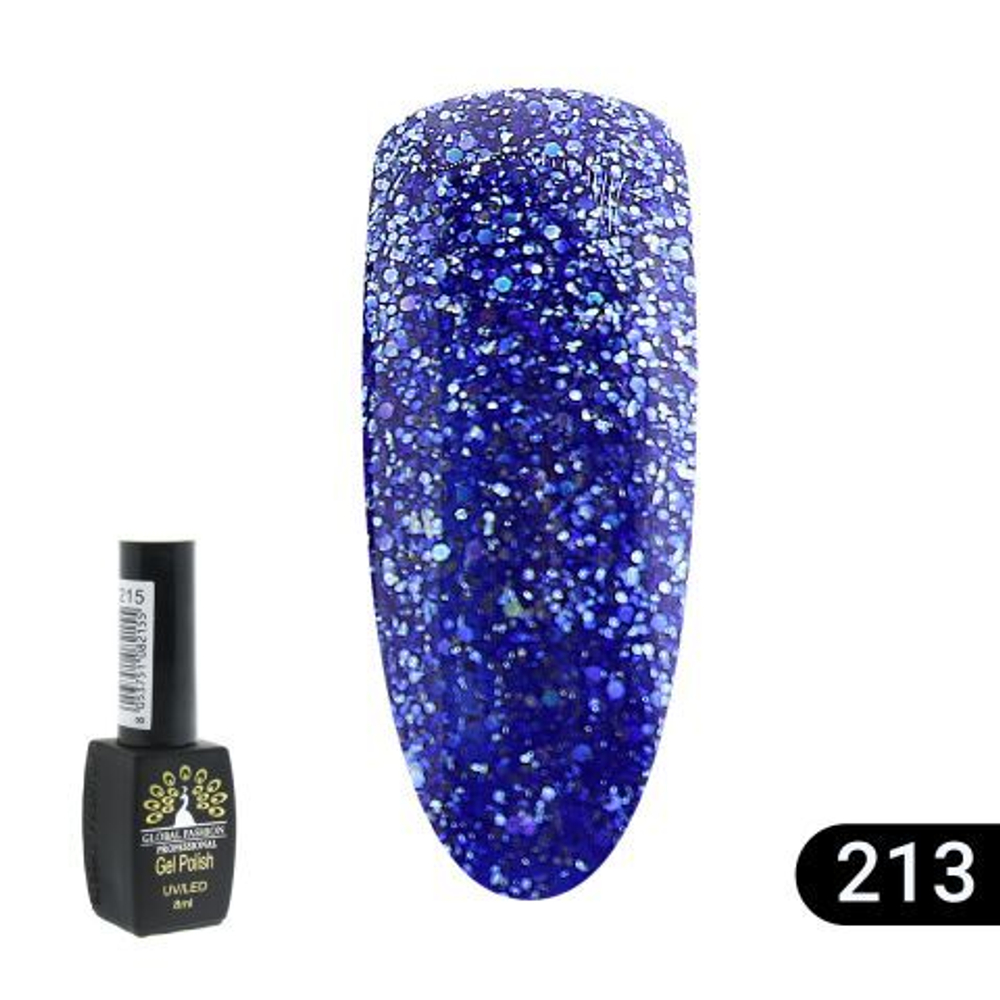 Гель лак BLACK ELITE 213, Global Fashion 8 мл