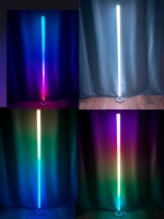 Неоновая лампа RGB светильник напольный
