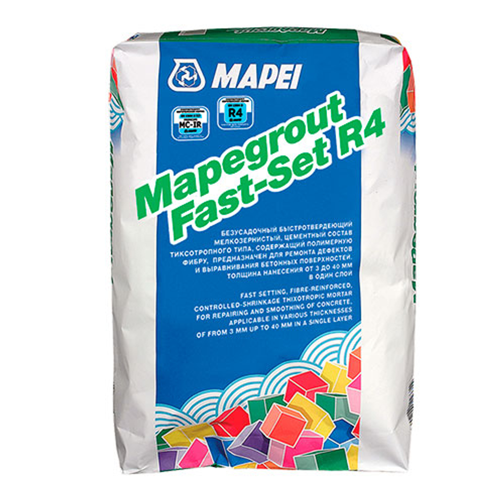 Ремонтный состав Mapei Mapegrout Fast Set R4 25кг