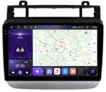 Штатная магнитола для Volkswagen Touareg II 2010-2018 (для RNS850) - Kuberg SF-9107-NPQU QLed+2K, Android 12, Быстрая, CarPlay, 4G SIM-слот