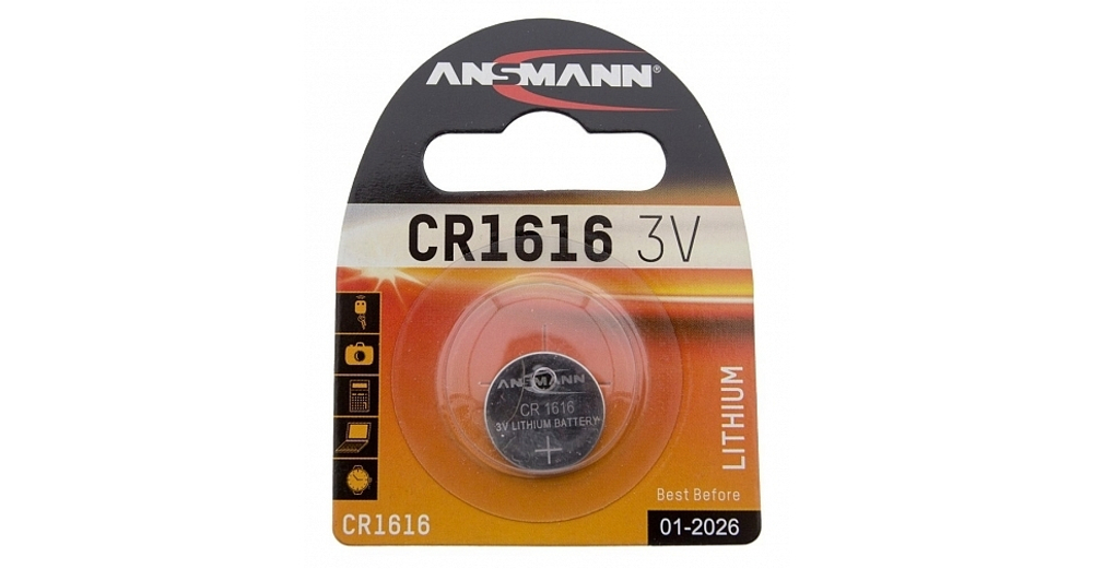 Элемент питания ANSMANN CR1616