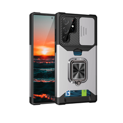 Противоударный чехол Сard Reader Case для Samsung Galaxy S22 Ultra