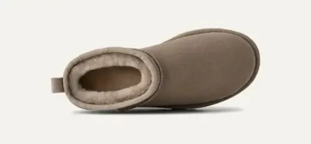 UGG Угги Classic Ultra Mini, светло-серый