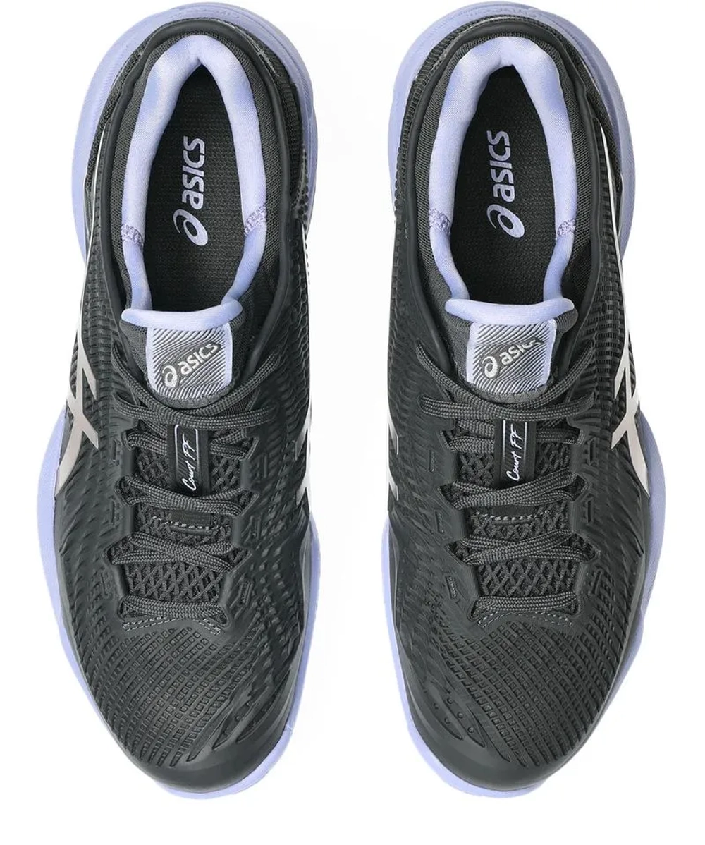 Мужские кроссовки теннисные Asics Court FF 3 Clay Night Energy - graphite grey/pure silver