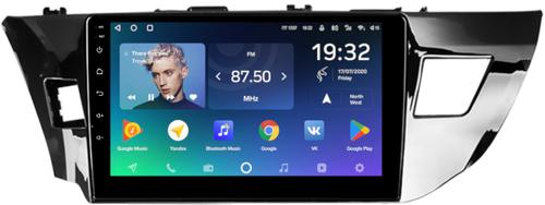 Магнитола для Toyota Corolla E180 2012-2016 (без штатной КЗВ) - Teyes CC2 PLUS монитор 10.1" QLED, Android 10, Быстрая, SIM-слот