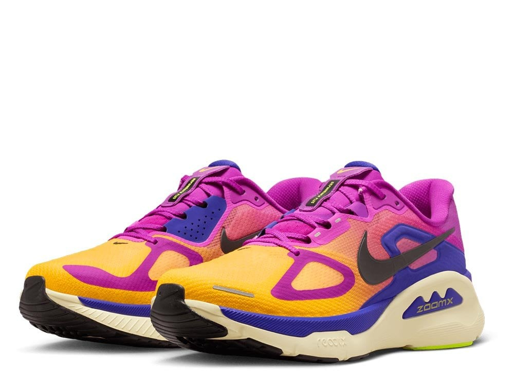 Кроссовки для бега мужские Nike Structure Plus M Оранжево-фиолетовые